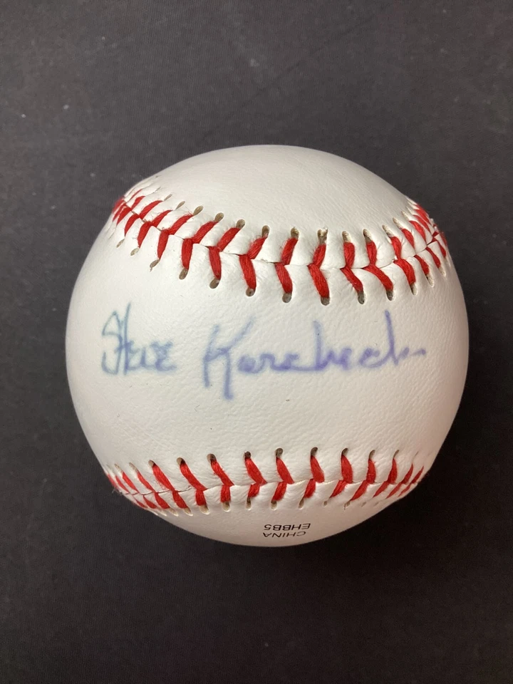 Steve Korcheck Signed Rawlings Baseball JSA Cert w/COA Washington Senators MLB! - Image 2 of 4