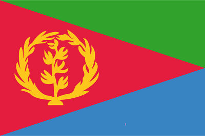 Blechschild 18x12 Eritreas Flag of Eritrea Wand Deko Bar Kneipe Sammler Geschenk