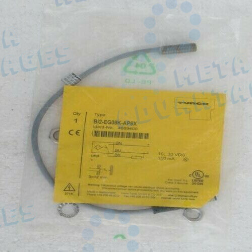 Virus Power New In Box TURCK BI2 EG08 VP6X H1341 Proximity Sensor Ezviz Eb8 - Foto 4