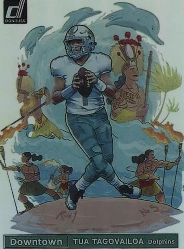 2020 Panini Donruss Tua Tagovailoa #D-TT