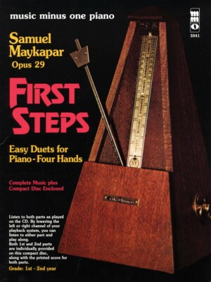 Samuel Maykapar First Steps Op. 29 - Easy Duets for Piano Book 000400218