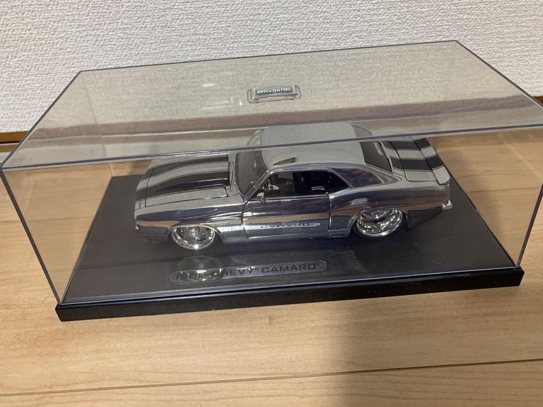 JADA TOYS 1/24  1969 カマロ 世界限定フルメッキミニカー！ JADA TOYS 1/24 1969 カマロ 世界限定フルメッキミニカー！の