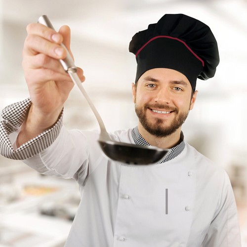 Adjustable Bouffant à prix réduit Hat Adjustable Working Hat Chef Toque Baker Hat