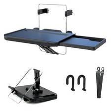 Car Steering Wheel Desk Back Seat Headrest Tray for Writing Laptop Work