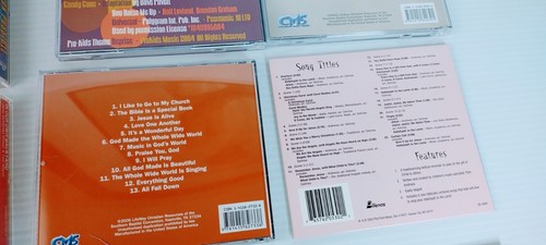 Childrens Bible Songs Christian Worship Cassette Tapes & CD Lot - Picture 7 of 8