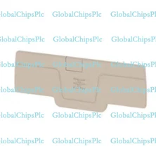 1 Bag (50pcs) Weidmuller Terminal Blocks Cover Plate AEP 4C 2.5 1521530000