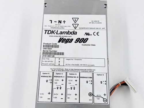 TDK Lambda Vega 900 V901X6H 900W Medical Power Supply - Picture 3 of 6