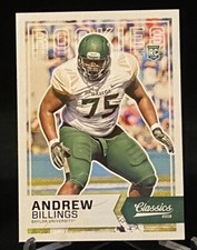 2016 Panini Classics Red Back #246 Andrew Billings Baylor Bears