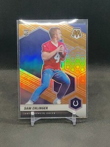 2021 Mosaic Football Sam Ehlinger Honeycomb SSP Case Hit No. 372 #Colts