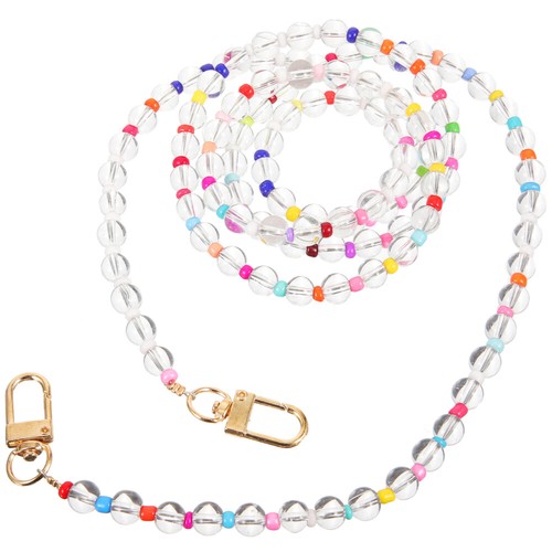 3 Pack Handykettenverzierungen Fräulein Lanyard Mit Perlen Handy-Armband - Zdjęcie 10 z 12