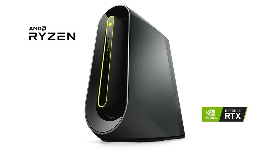 Alienware Aurora R10 Ryzen 5 5600X 32GB RAM 1TB SSD RTX 3060 Gaming PC WiFi - Image 4 of 4