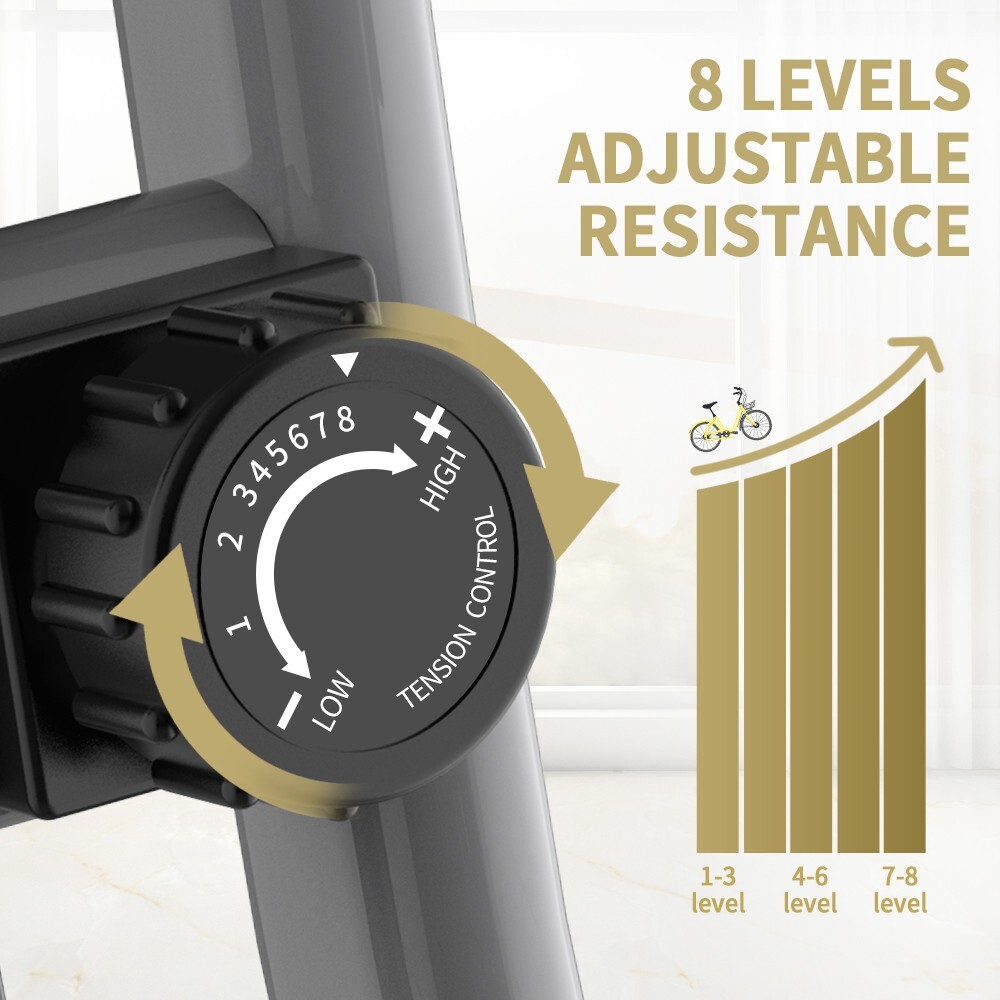 Indoor 3 In 1 Upright Exercise Bike X-bike Stationary Bike Cardio Workout Bike