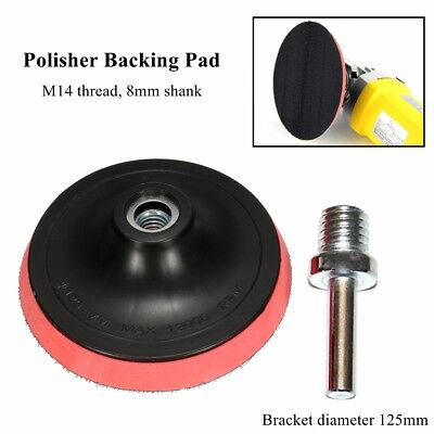 Sanding Discs Rubber Backing Pad 115mm for Angle Grinders /& Polishers M14 Thread