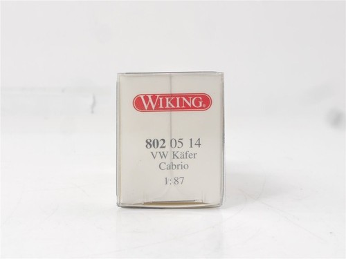 Wiking H0 8020514 Modelo de coche VW Escarabajo Cabrio naranja 1:87 - Imagen 2 de 2