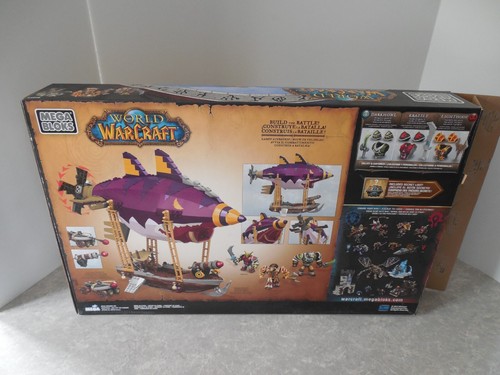 MEGA BLOKS, WORLD OF WARCRAFT #91014, GOBLIN ZEPPELIN HINTERHALT, OPEN BOX, MIT HANDBUCH - Bild 7 von 8