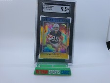 2023 Panini Origins Gold Holo Tre Tucker Rookie #16/25 SGC 9.5- Raiders RC