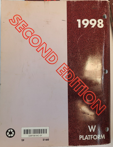 1998 Chevrolet Lumina Monte Carlo Oldsmobile Cutlass Shop Service 3 Manual Set - Picture 12 of 15