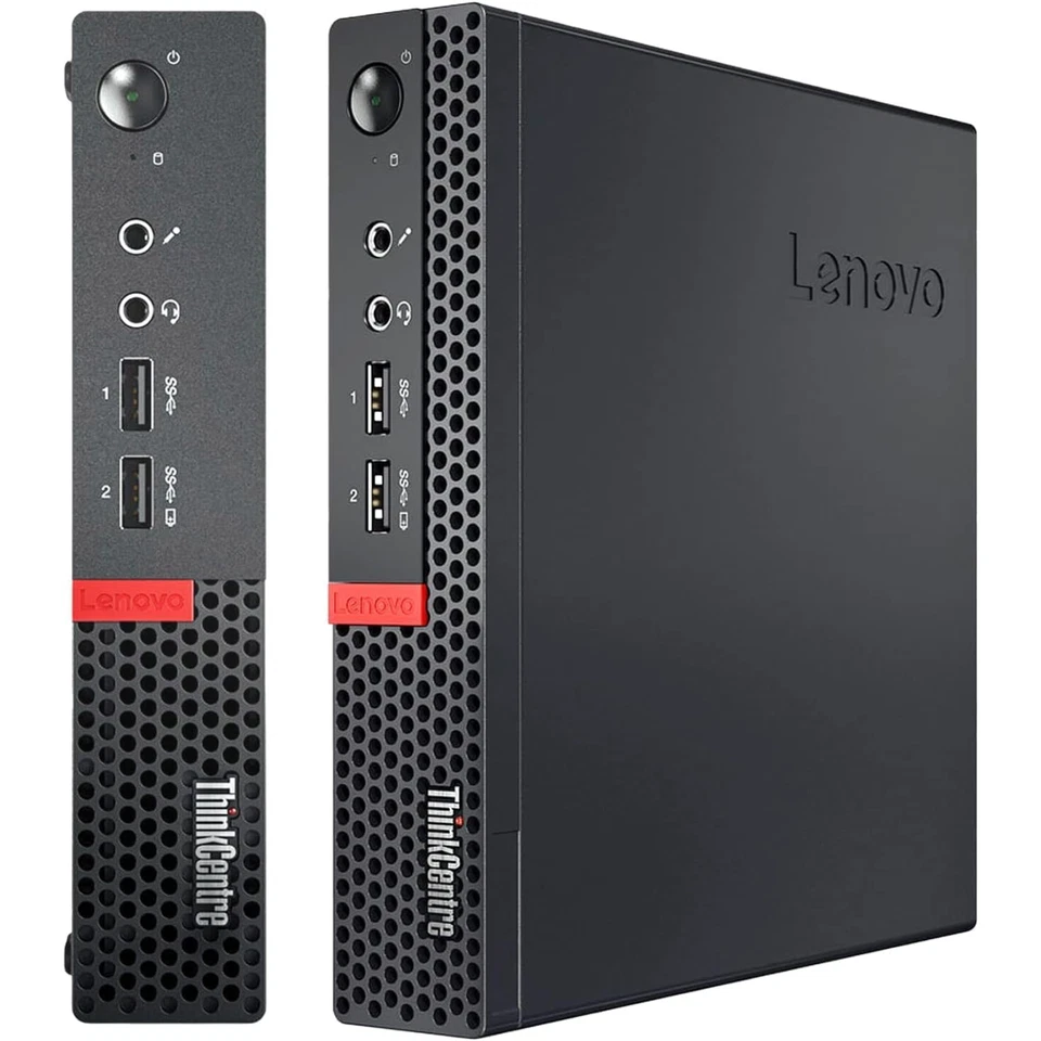 Windows 11 Lenovo ThinkCentre Tiny Mini CORE i7-8th 32GB RAM 1TB SSD PC Desktop - Image 3 of 4