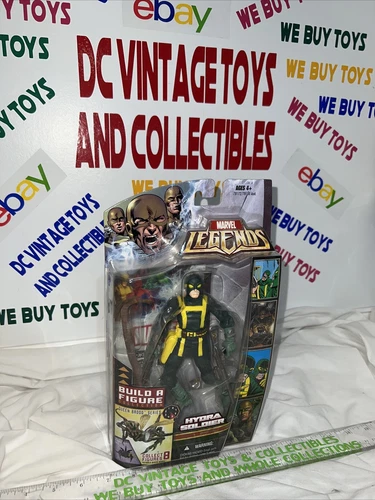 Hasbro Marvel Legends Brood Queen Series Hydra Soldier boca cerrada 