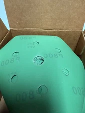 PERFORMANCE PLUS XG 674800, 6" DA VACUUM 7 HOLE, 800 GRIT, 50 DISCS PER BOX