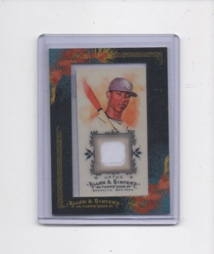 2009 Topps Allen & Ginter mini jersey AGR-BU BJ Upton