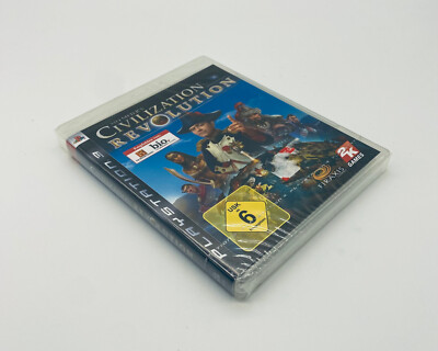 Sony Plastation 3 PS3 Sid Meier's Civilzation Revolution NEU / SEALED