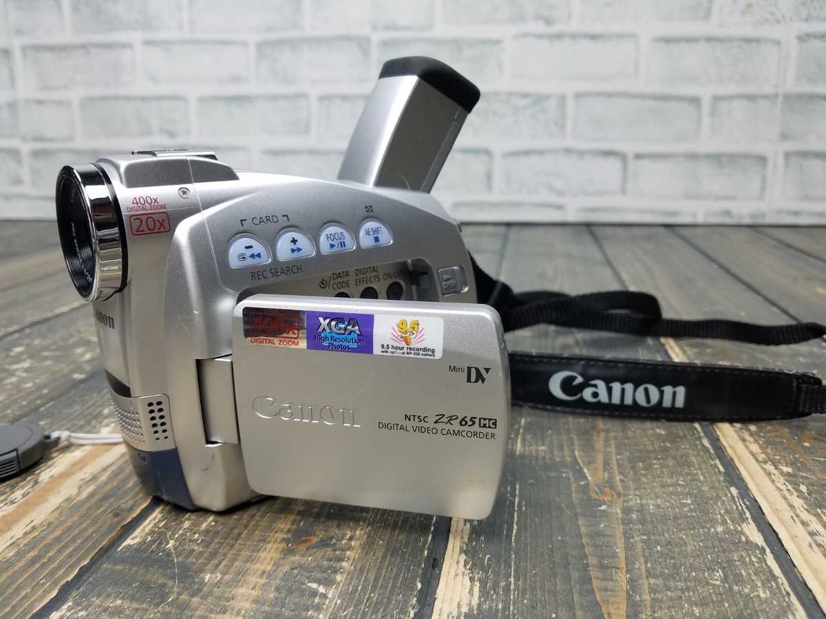 CANON ZR65 Digital Video CAMCORDER 8mm Mini DV VIDEO TRANSFER ONLY