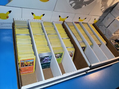 Large Pokemon 500 Card Lot - Holo Foil TCG Bundle with Ultra Rares