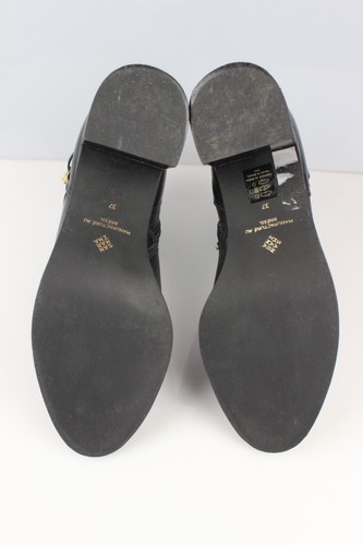 Bottines à brides cuir noir San Marina T 37 Très bon état - Photo 10 sur 12