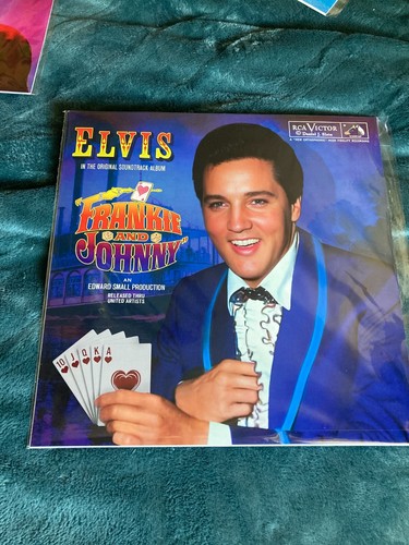 Frankie&Jonny - Elvis Presley ALBUM COVER ONLY Unique alternate sleeve Mint/New