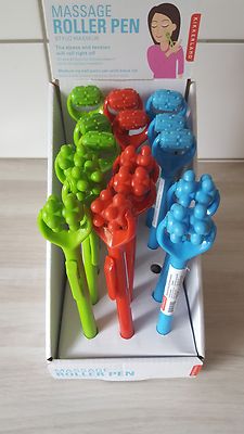 Massage Kugelschreiber Kikkerland Gag Gadget Geschenkartikel Büromassage R35-3