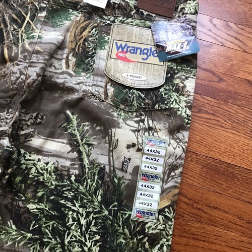 Wrangler ProGear Advantage Max 1 Camo Hunting Pants Mens 44x32 Relaxed Boot Cut - Picture 10 of 14