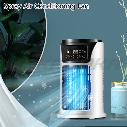 Portable Mini Air Cooler Fan Air Conditioner Cooling Fan Humidifier Desk USB Fan - Picture 2 of 12