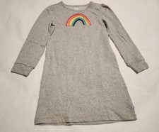 NWT Gap Kids Rainbow Sweatshirt Dress 8 Medium Girls