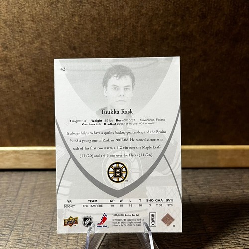 2007-08 Upper Deck NHL Rookie Box Set - Pick a Card - Picture 81 of 95