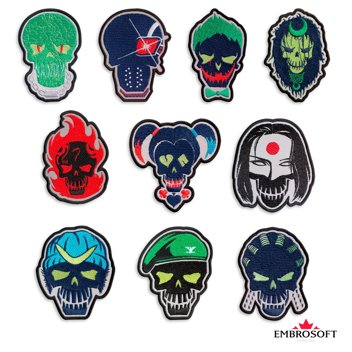 GB Eye Suicide Squad Harley Quinn Schlüsselanhänger – Totenkopf Design, Offiziell Lizenziert