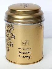 MAISON TAILLEFER MATE SAVEUR France FLAVORED LOOSE GREEN MATE TEA Tin Tea 100g