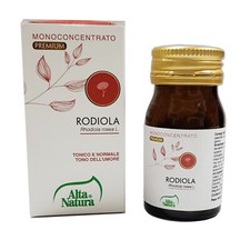 Alta Natura Rhodiola Rosea Rodiola Estratto secco 60 cpr Vigore Fisico Mentale