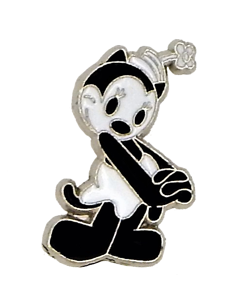 Oswald's Girlfriend Ortensia Vintage Black & White Individual