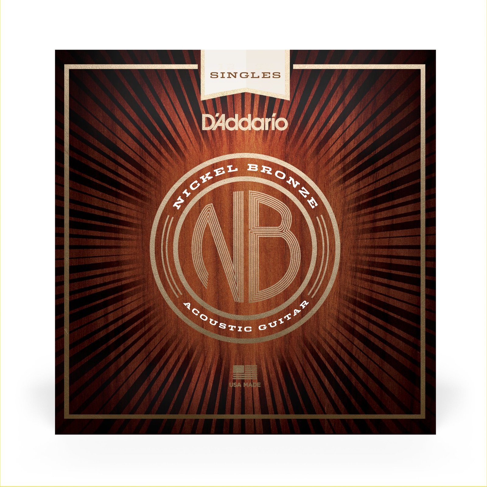 D'Addario Nickel Bronze Wound .027 Single String
