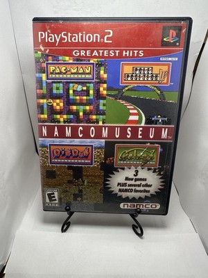 Namco Museum Arcade Greatest Hits Playstation 2 PS2 Pac-Man Galaga Dig Dug