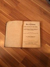 Neues Testament Bibel Berlin 1842 Alt Antik Luther