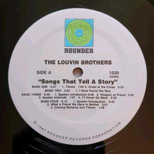 The Louvin Brothers - Songs That Tell a Story - Rounder Records - Foto 4 di 6