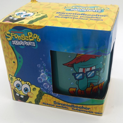 Nickelodeon SpongeBob Schwammkopf Keramik-Becher 300 ml grün mit Griff