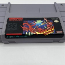 Super Metroid (Nintendo SNES, 1994) - Tested - Authentic - Clean Label