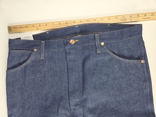 Vintage NOS Wrangler Pro Rodeo Cowboy Cut Men's Blue Jeans 38/34 13MWZ USA - Picture 6 of 7