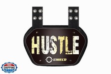 O Shield Football Back Plate Youth, Back Plate Football Hustle, Professional