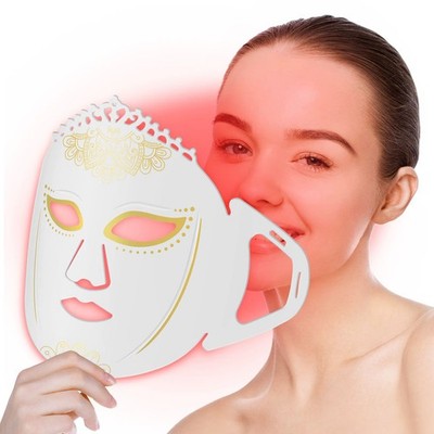 7-Farben-LED-Lichttherapie-Maske 360 Chips   Kollagen-Boost alle Hauttypen