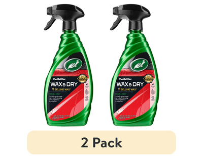 #ad 2 pack Turtle Wax Quick and Easy 1 Step Wax and Dry Spray Wax 26 oz $13.90