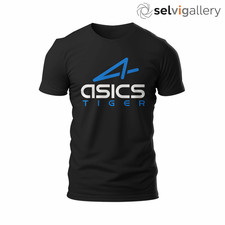 Asics tiger Logo funny T-Shirt Sizes S-5XL USA